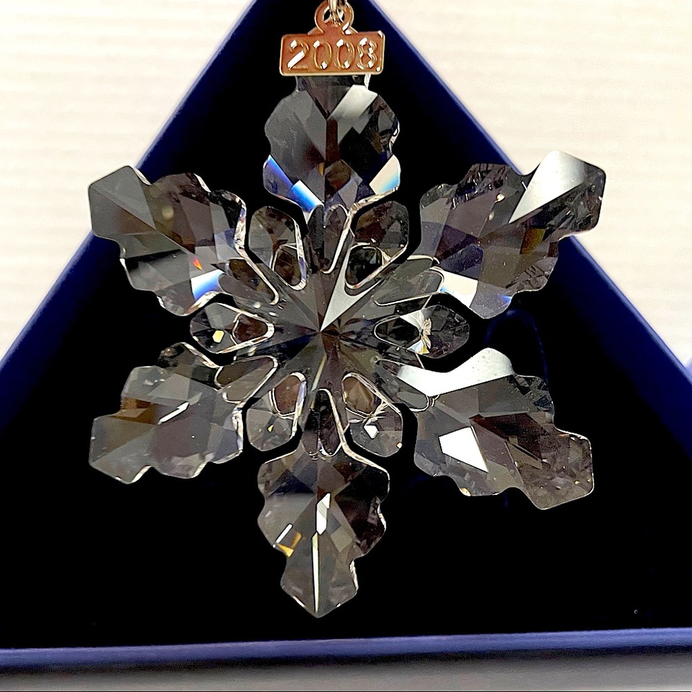 Swarovski 2008 Crystal  Christmas Collectors Star